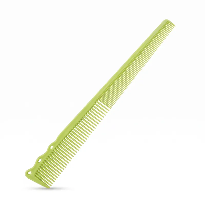 Peine de Barbero de plástico (verde)