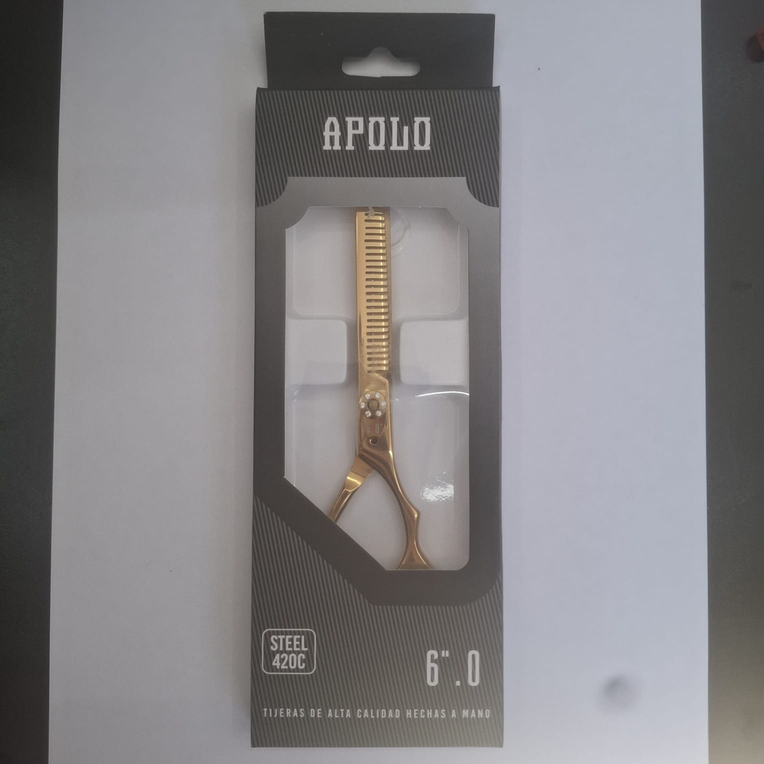 Tijera Apolo 6.0" Pulidora (Dorado)
