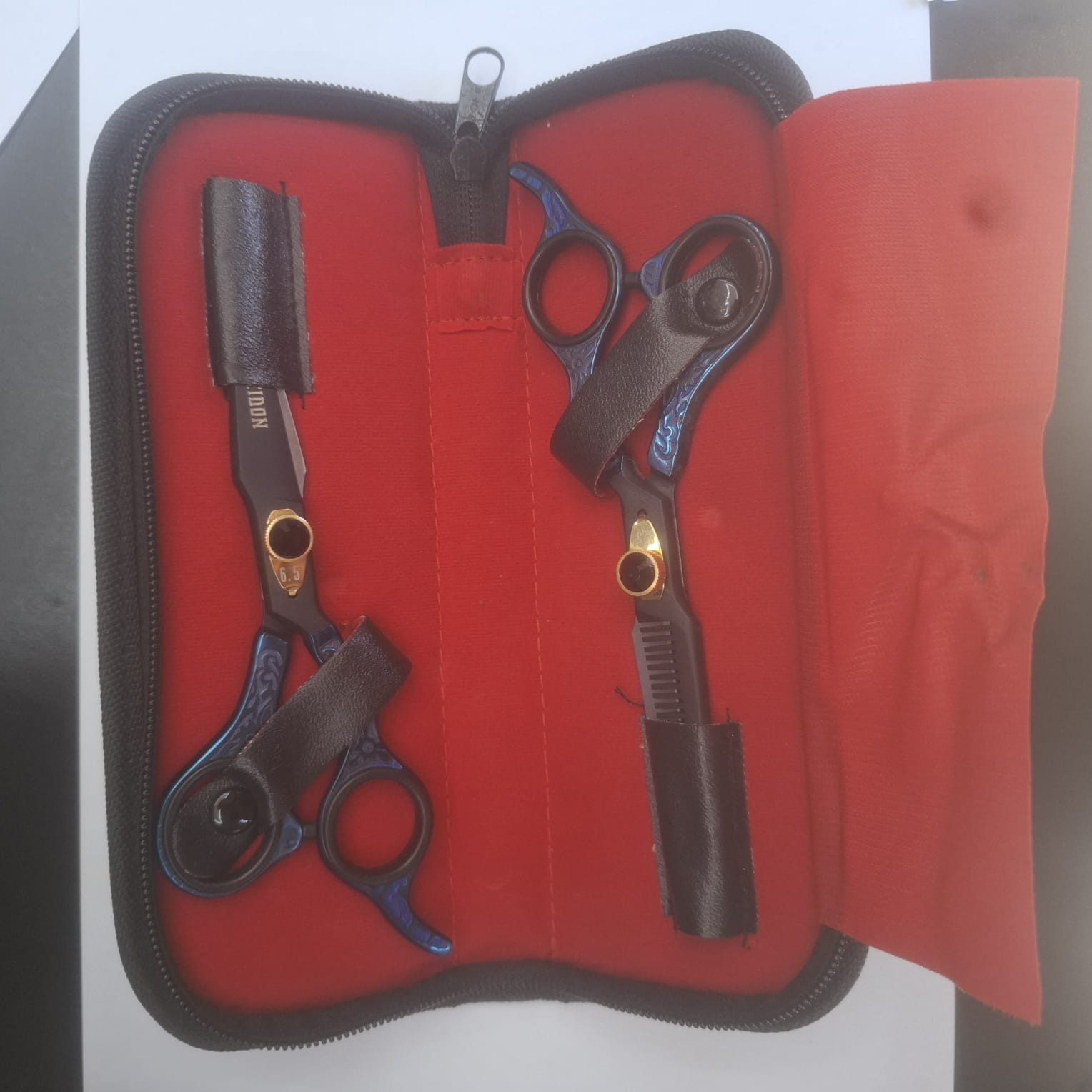 Tijera Poseidon 6.5" Duo (Azul)