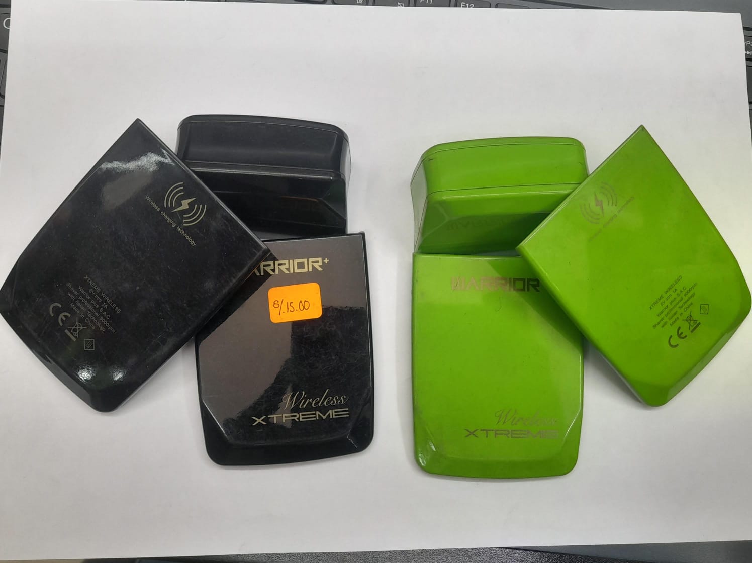 Case Warrior Shaver (Verde - Negro)