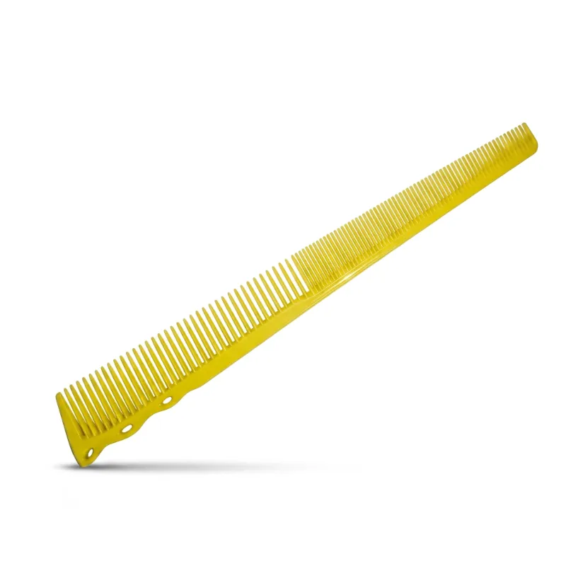 Peine de Barbero de Plástico (Amarillo)