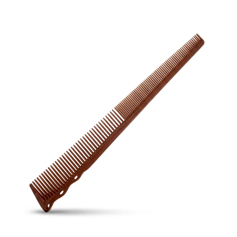 Peine de Barbero de Plástico (Rojo)