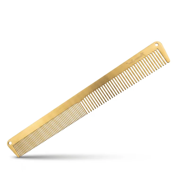 Peine de Sección Metal 18 cm (Dorado)